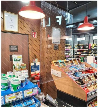 Clear Protective Screens