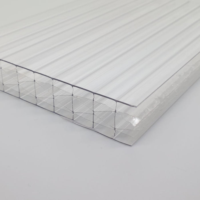 Multiwall Clear Polycarbonate Sheet 25mm — Plastic Solutions