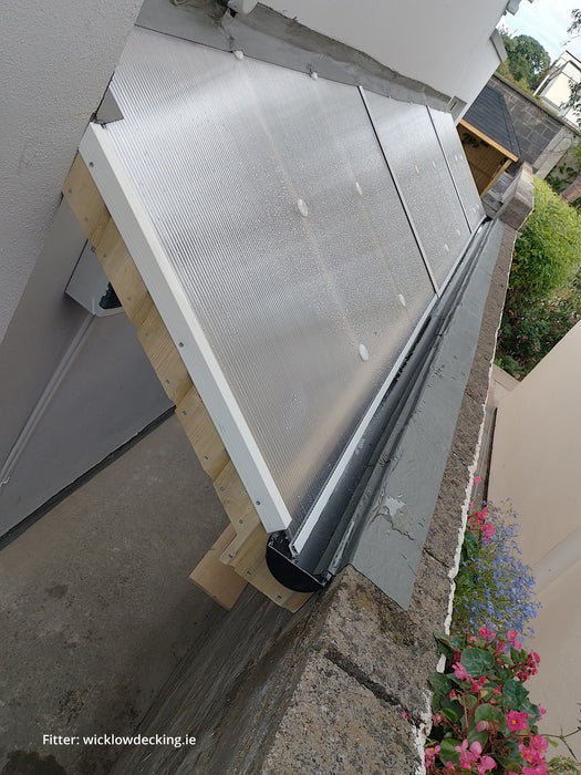 DIY Package - Clear Multiwall Polycarbonate Lean-To 3000 x 6300mm
